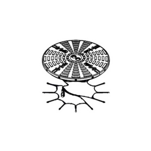 Gruppo Testata Inox J355 Ricambio FAAC 63000947