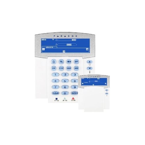 Tastiera Con Visualizzatore Lcd A Icone PARADOX K32IRF (PXMW32IR) Allarme Antifurto Antintrusione