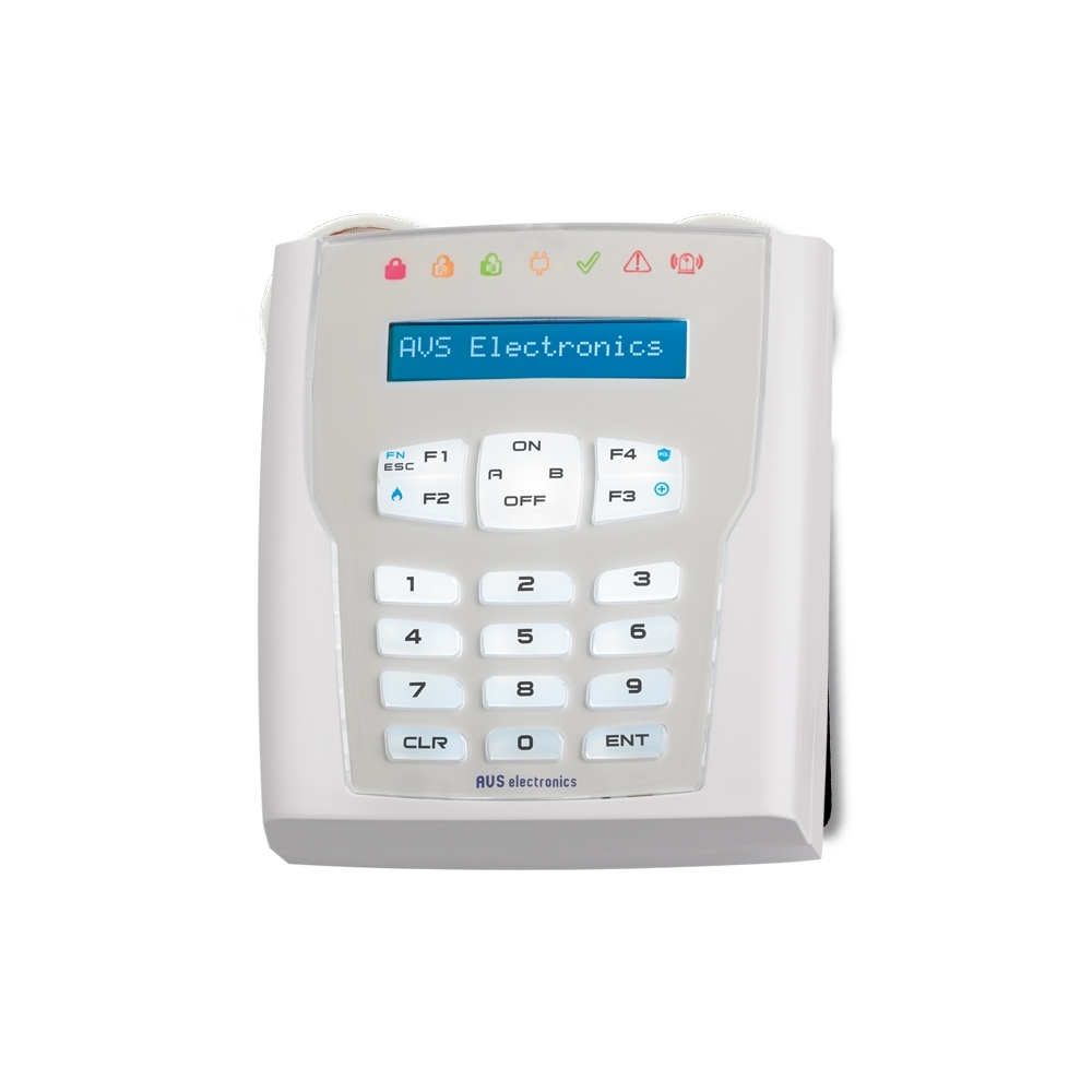 Tastiera Lcd Smart Con Audio E Lettore Nfc Colore Bianco AVS A500 PLUS 1111120