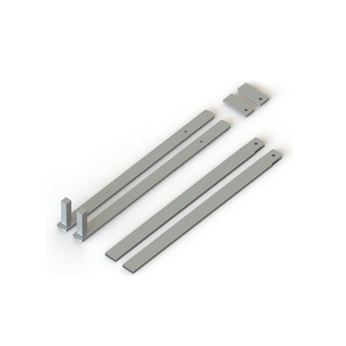Coppia Bracci Telescopici L600Mm Attacco Quadro E Staffe Da Saldare ROGER TECHNOLOGY LT304Q
