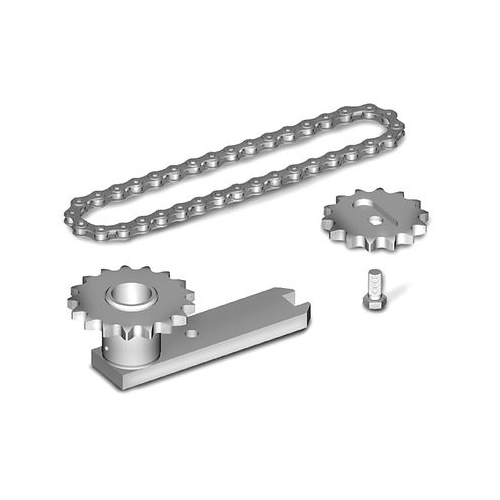 Gruppo Leve Per Apertura Fino A 360° Per Serie R21/Fu-Catena Rinforzata ROGER TECHNOLOGY LT301/R