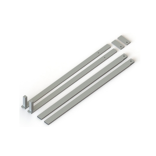 Coppia Bracci Telescopici L800Mm Attacco Quadro E Staffe Da Saldare ROGER TECHNOLOGY LT305Q