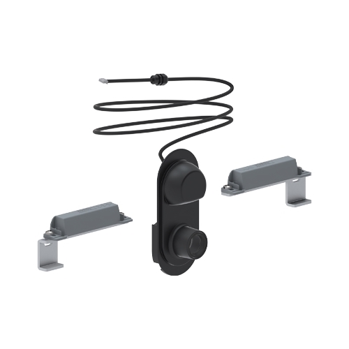 Kit Finecorsa Magnetico E Staffe Tw90 Con Centrale Box Esterno ROGER TECHNOLOGY MC789