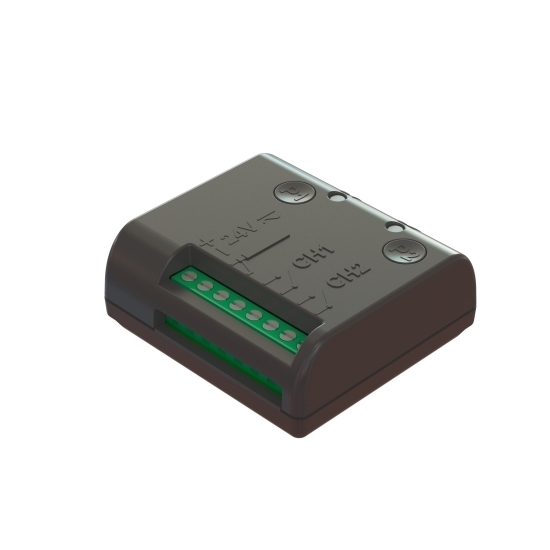 Radio Ricevente A Due Canali A Morsetti 433,92Mhz Da Esterno ROGER TECHNOLOGY R93/RX20/U