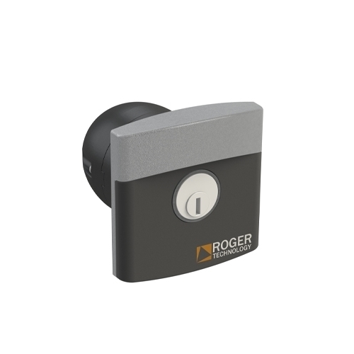 Selettore In Alluminio Da Incasso D.60 Con Chiave A Cilindro Standard ROGER TECHNOLOGY R85/60IAS