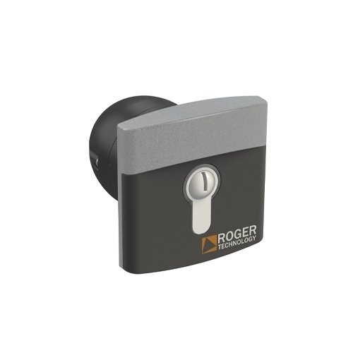 Selettore In Alluminio Da Incasso D.60 Con Chiave A Cilindro Europeo ROGER TECHNOLOGY R85/60IAE