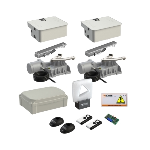 Set Kit Motoriduttore Per Interrato Brushless Hs ROGER TECHNOLOGY SET BR21/353/HS Automazione Automatismo