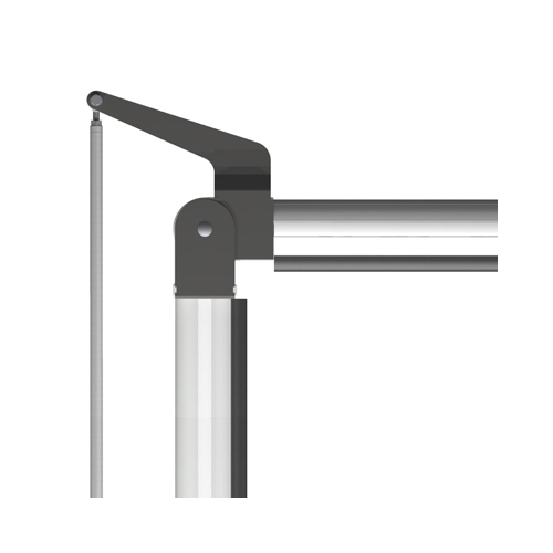 Snodo 90° Tirante Superiore Ribassato Per Aste Ba/68 ROGER TECHNOLOGY SND/BA/68/UP/RD