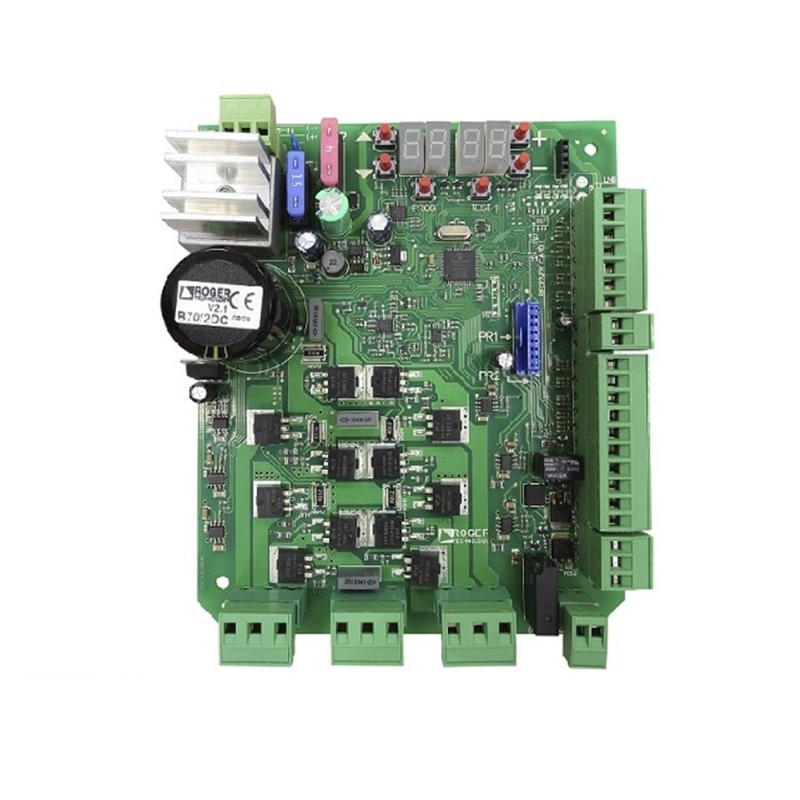 Centrale Scheda Quadro Di Comando Elettronica Per Cancelli Battenti ROGER TECHNOLOGY B70/2DC 24v