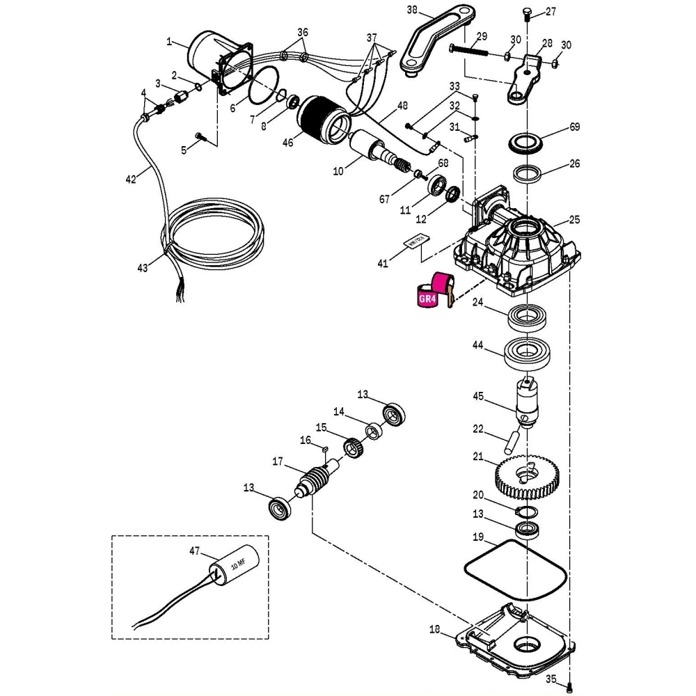 Confezione Fusibili H70/200Ac ROGER TECHNOLOGY RS1157 Ricambio Originale