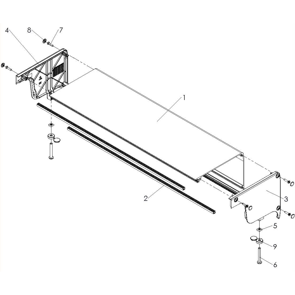Copriviti Per Tappi Laterali Superiori Coprimensola Nv ROGER TECHNOLOGY RS1202 Ricambio Originale