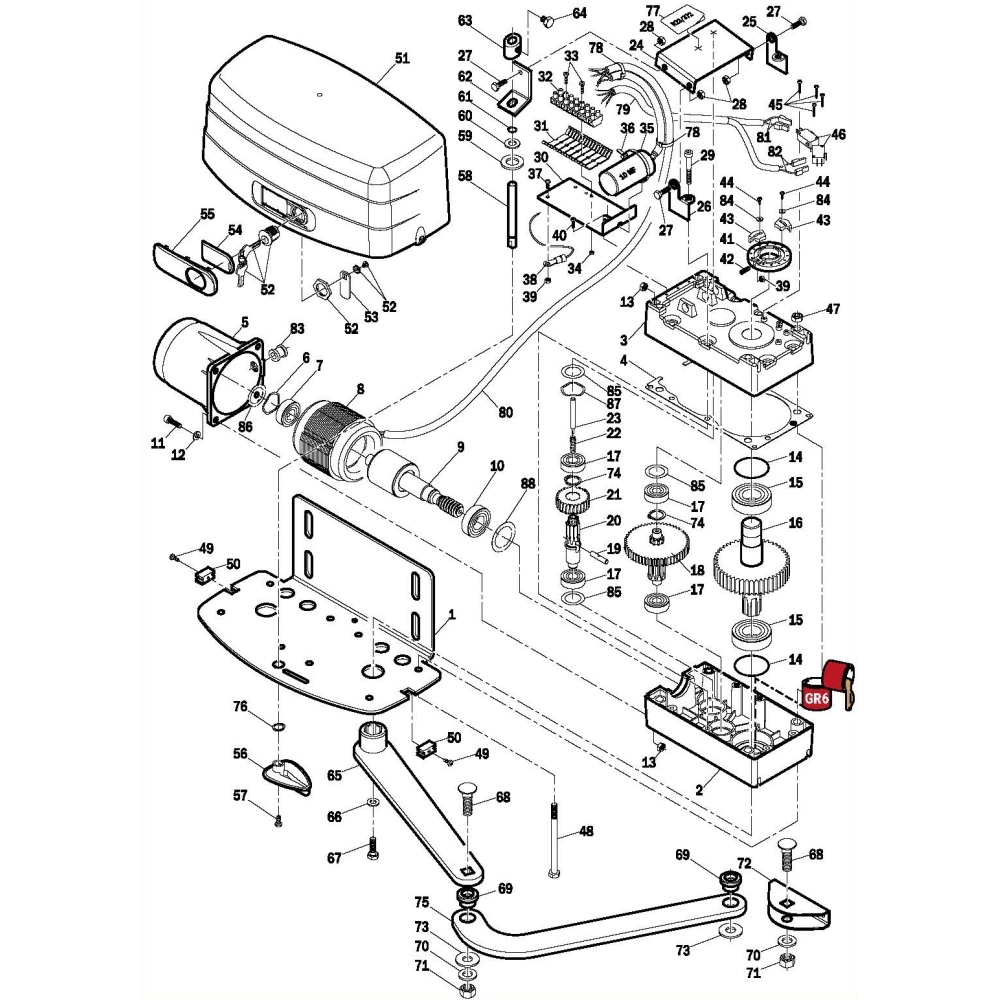 Perno Di Sblocco Serie R23 ROGER TECHNOLOGY RS178 Ricambio Originale