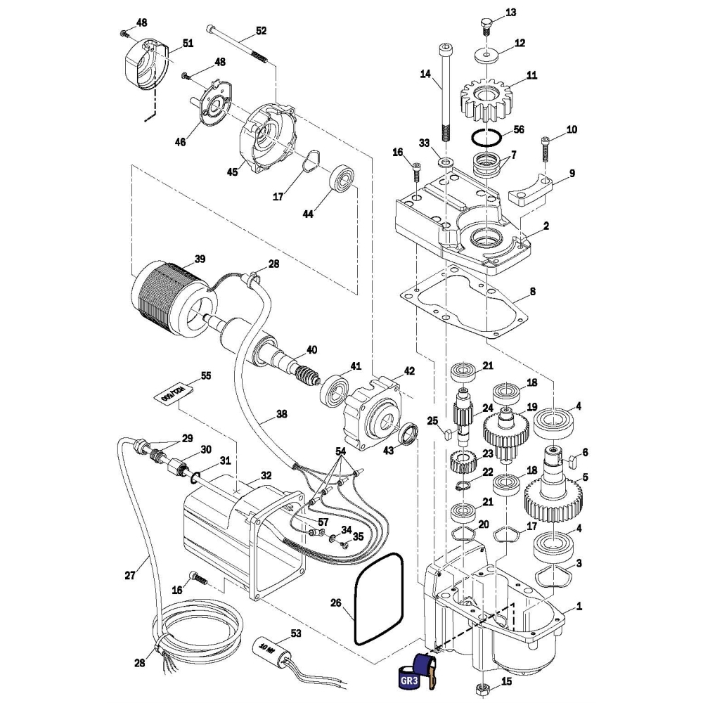 Confezioni Viti Di Fissaggio Serie H21/500 ROGER TECHNOLOGY RS464 Ricambio Originale