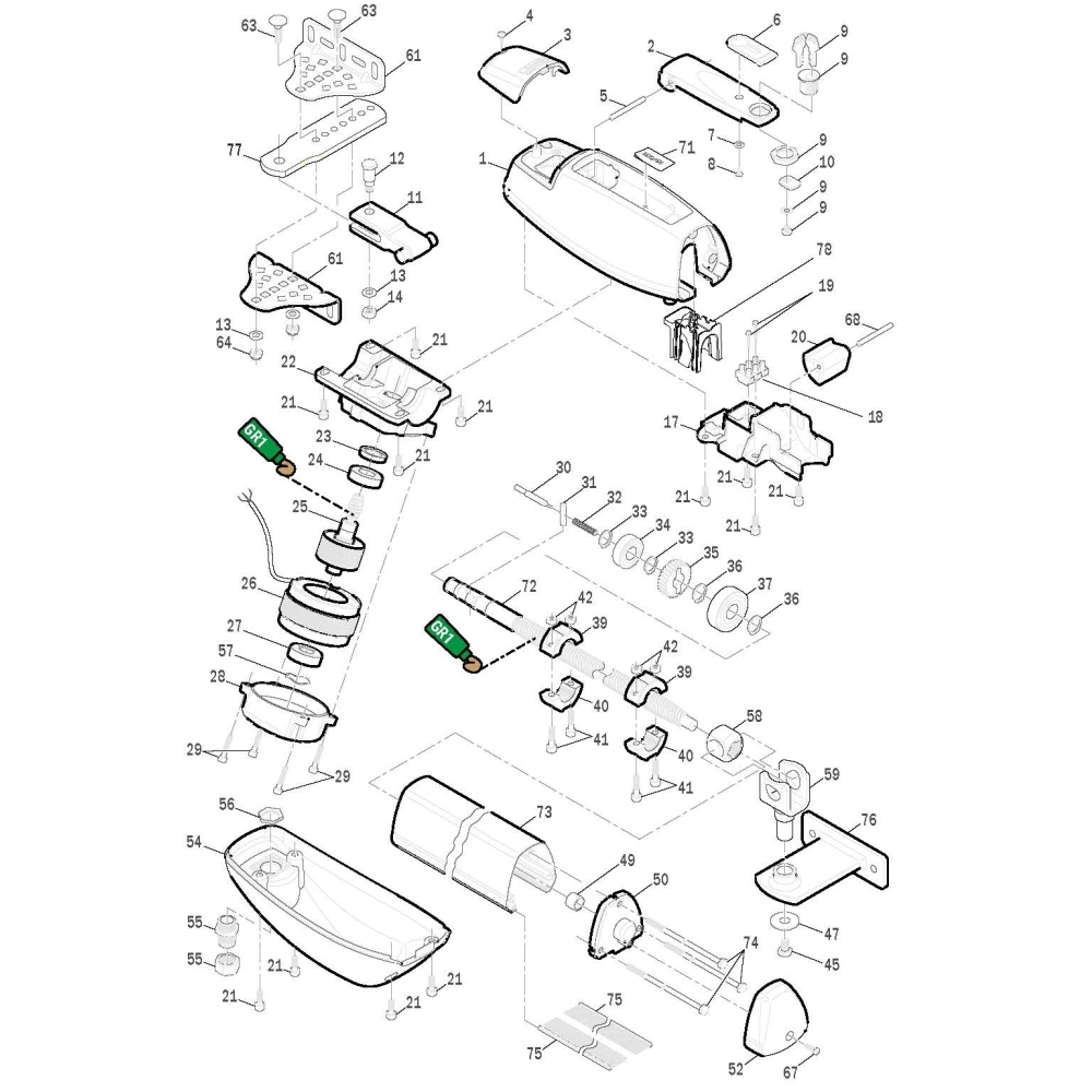 Tiranti M6 Per Serie Be20/400 ROGER TECHNOLOGY RS859 Ricambio Originale
