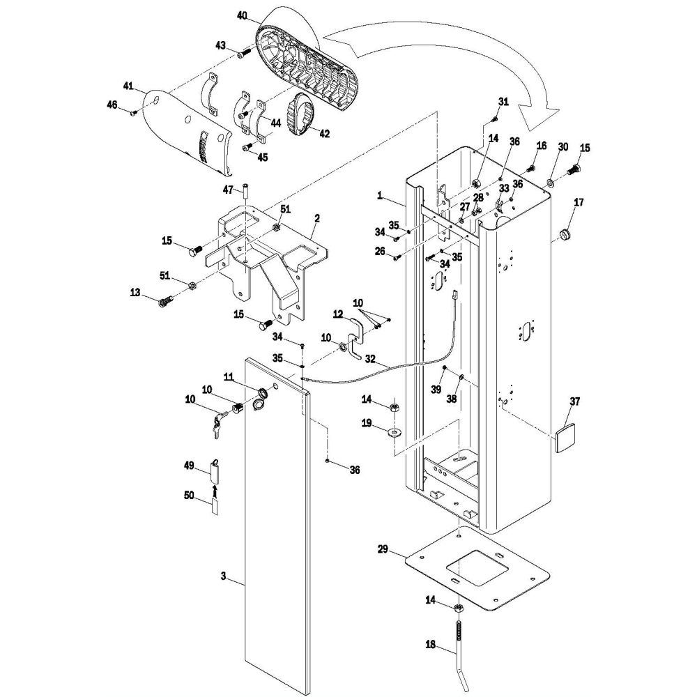 Confezione 8Pz Vite Tcei M10X35 Per Fissaggio Supporto Asta Kb-Bionik6 ROGER TECHNOLOGY RS968 Ricambio Originale