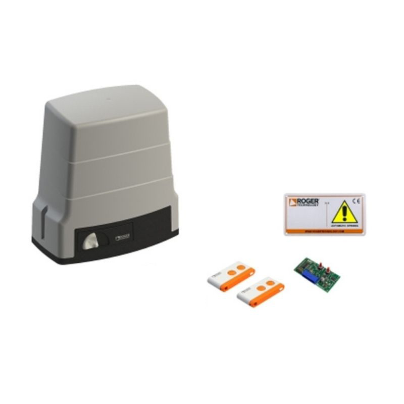 Kit Automazione Automatismo Per Cancelli Scorrevoli ROGER TECHNOLOGY KIT H30/640