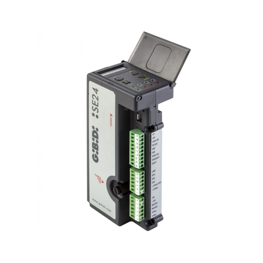 Scheda Centrale Quadro Di Comando Apparecchiatura Elettronica Per 1 Motore A 24Vdc Con Encode GIBIDI SE24 AS05860