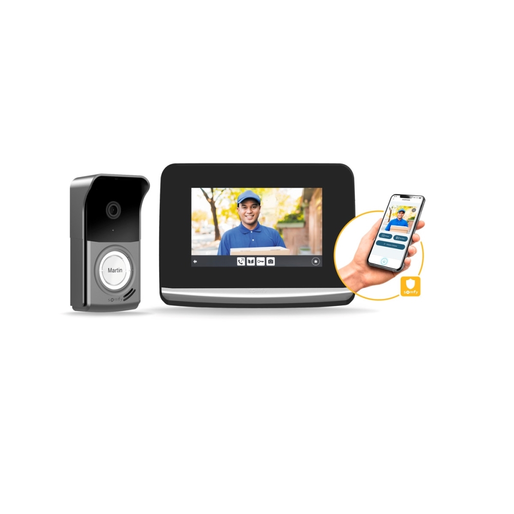 Kit Videocitofonico SOMFY V500 PRO io CONNECT DOORPHONE PLUG 1871274