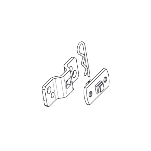 Staffa Con Perno Quadro SOMFY 2204014