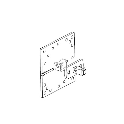 Staffa 100X100 Perno Quadrato SOMFY 2204198