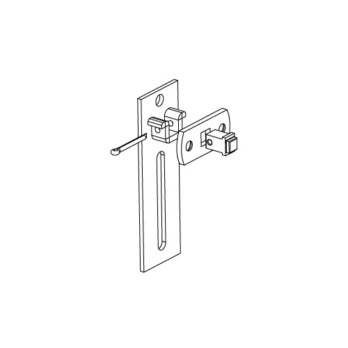 Staffa Regolabile Verticalmente Con Perno Quadrato SOMFY ASA 2204208
