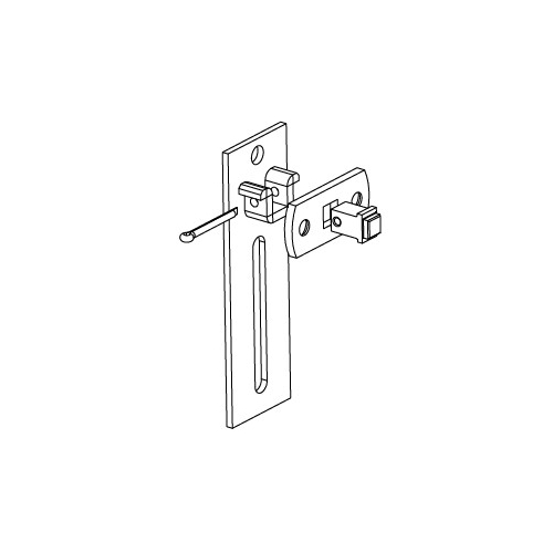 Staffa Regolabile Con Perno Quadro A Due Posizioni SOMFY 2204206