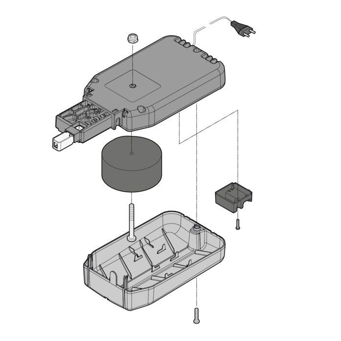 Unità Di Controllo A Soffitto Base + 100Va Ricambio Originale SOMMER 8904V001