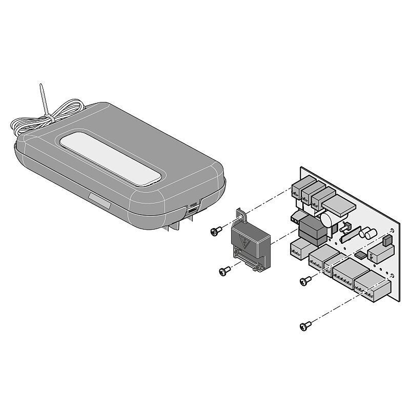 Set Carrello Motore S 9060 Tiga Ricambio Originale SOMMER 8900V700