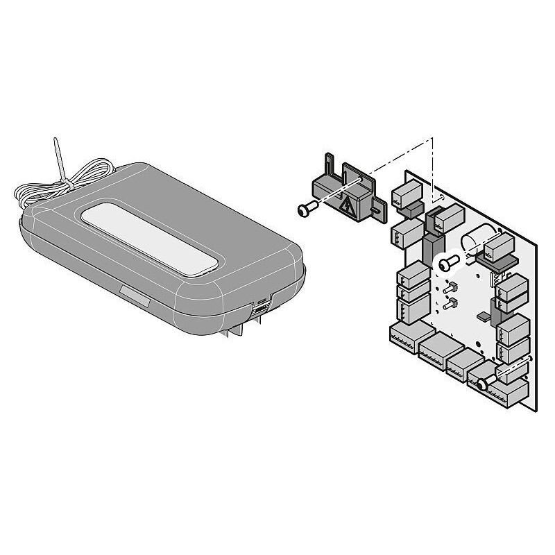 Set Carrello Motore S 9060 Tiga + Ricambio Originale SOMMER 8900V800