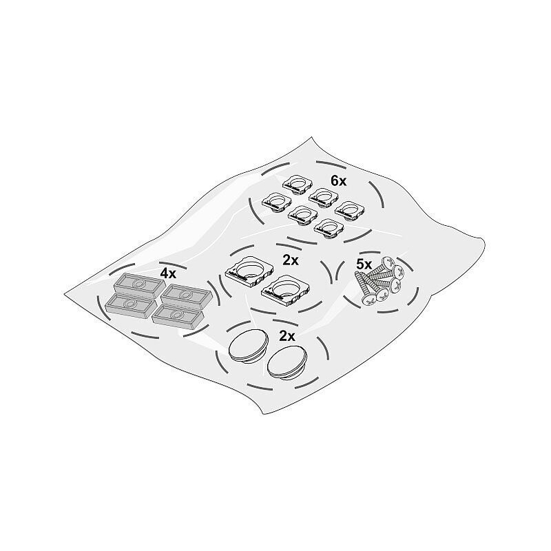 Kit Di Installazione Rdc Ricambio Originale SOMMER 976V001