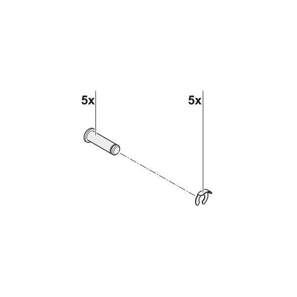 Kit Di Bulloni (10 X 34,5 X 30) Ricambio Originale SOMMER 2209V000