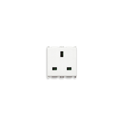 Presa 2P+T 13A Inglese Bianco VIMAR 14219