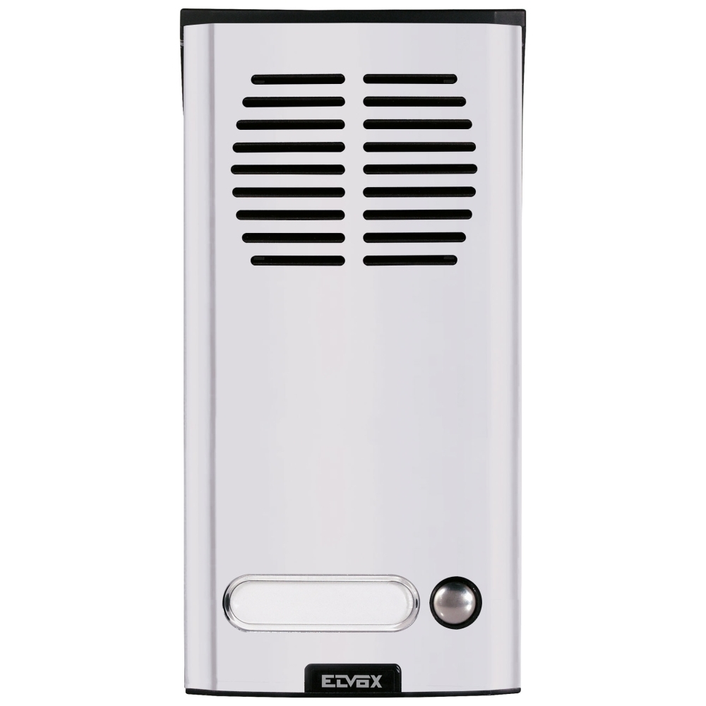 Placca Parete Audio 1 Puls. Grigio Luce VIMAR 8101/19