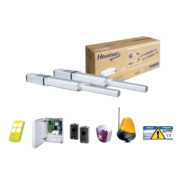 Kit Automazione Per Cancelli a Battente Hindi 880 Sprint FADINI 8820VL Idraulico Oleodinamico