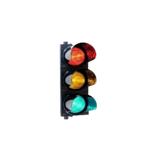 Semaforo Stradale a 3 Luci 12v 24v Lente 200 Mm SMOL3L200