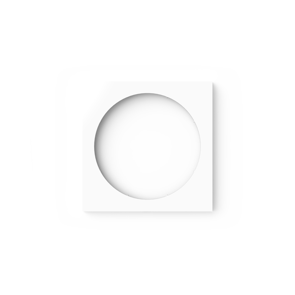 Amy Io Cornice Quadrata + Supporto + Biadesivo SOMFY 9028652