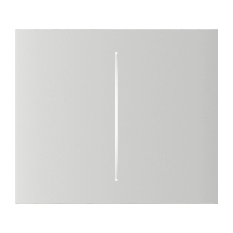 Pannello Touch AJAX CenterButton (2-gang) vertical [55] white 83442.140.WH 83442
