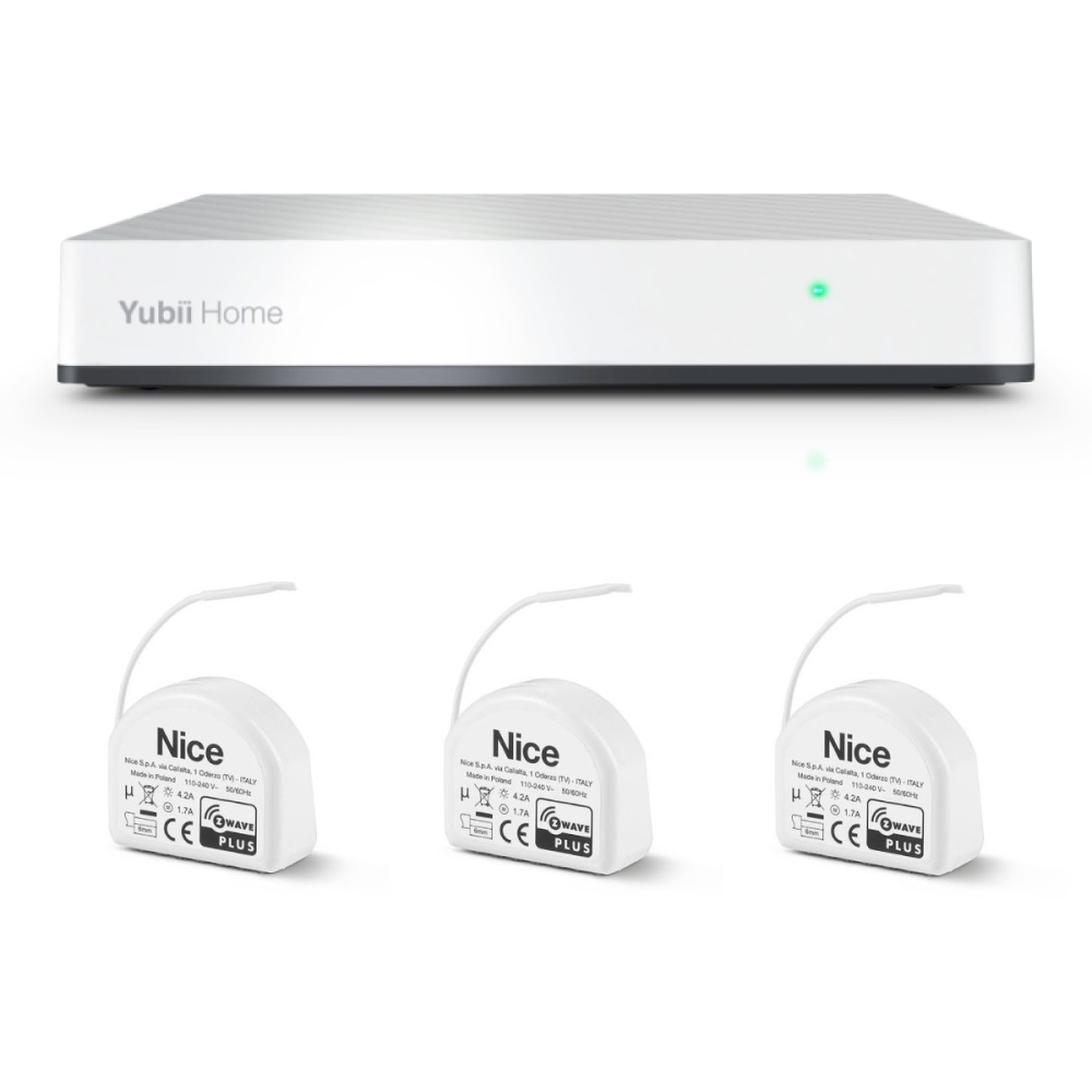 Kit Gateway Di Gestione Smart Home NICE YUBII SUN-LIGHT KIT ZW YUBIISUNLIGHTKITZW