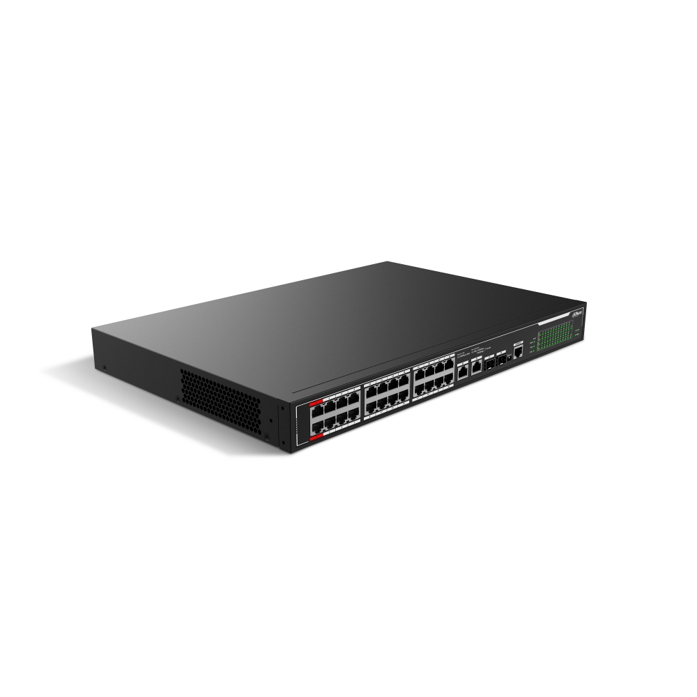 Switch Managed 26 Porte (24 Poe 10/100 Mbps + 2 Gigabit Combo) DAHUA SF4026P-C