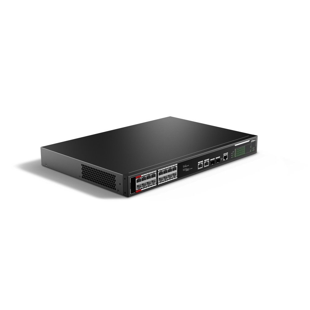 Switch Managed 18 Porte (16 Poe 10/100 Mbps + 2 Gigabit Combo) DAHUA SF4018P-C