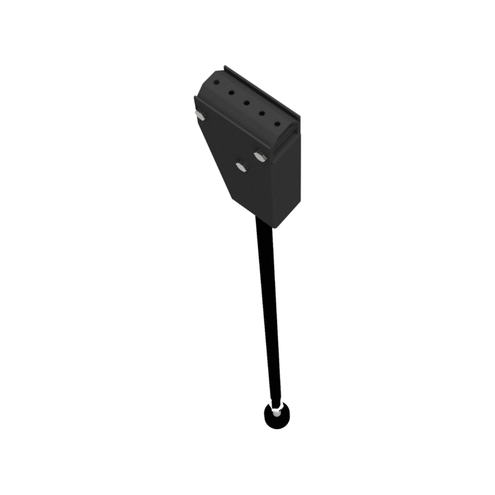 Supporto Appoggio Mobile Per Sbarra Asta CAME 001G02808 G02808 Per Barriera
