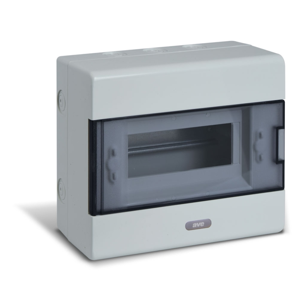 Quadro Ip40 Da Parete 8 Moduli Din AVE Q4008N