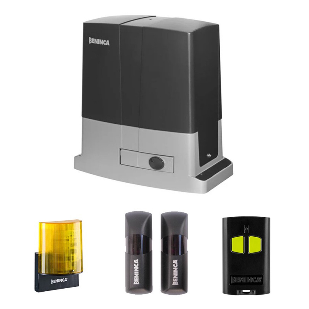 Kit Automazione Per Cancelli Scorrevoli BULL 24V BENINCA' KBULL624 9598149 24v 600Kg