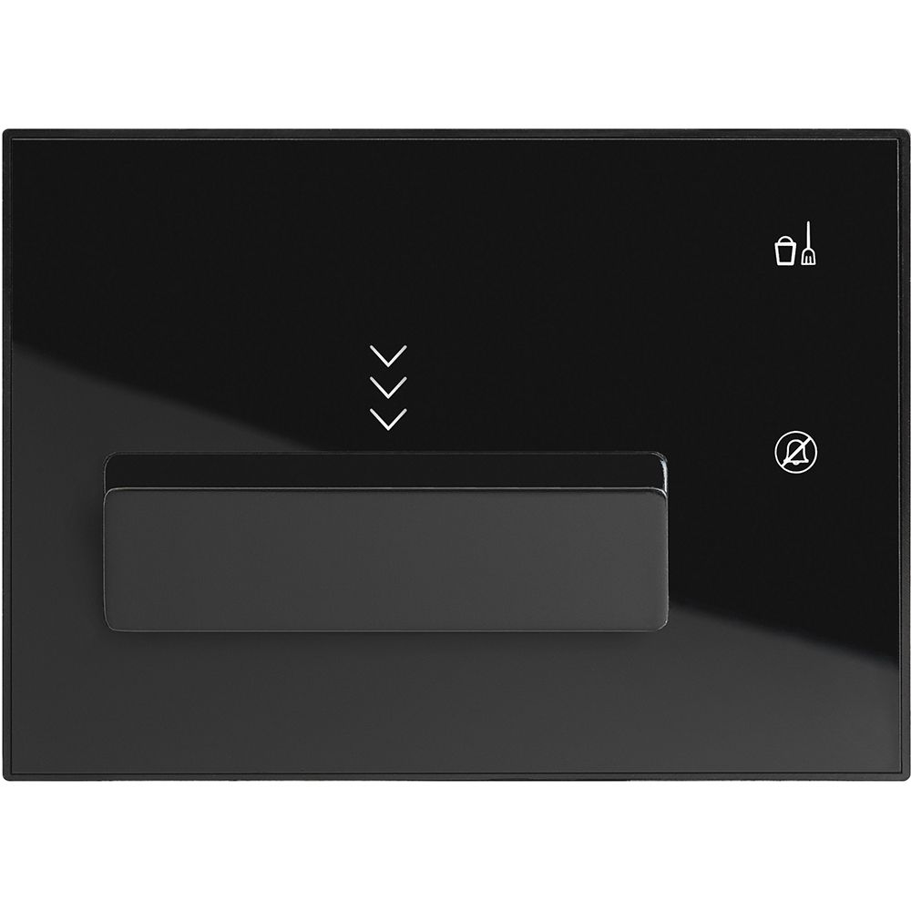 Tasca Portabadge Touch Base Nera, Linea Premium In Bus-Scs Con Lettore Rid Per Alimentazione Camera D'Albergo. BTICINO FL4648