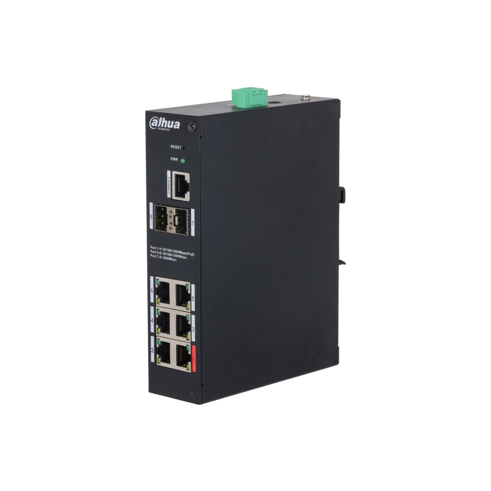 Switch Hardened Managed 8 Porte Gigabit (4 Poe <90 W) DAHUA HS4208-4GT-90