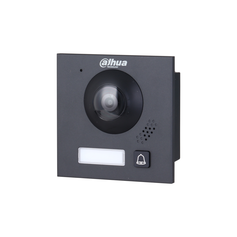 Posto Esterno Vto Ip/Bifilare Modulare 1 Tasto Ik07 Nero DAHUA VTO4202FB-P1