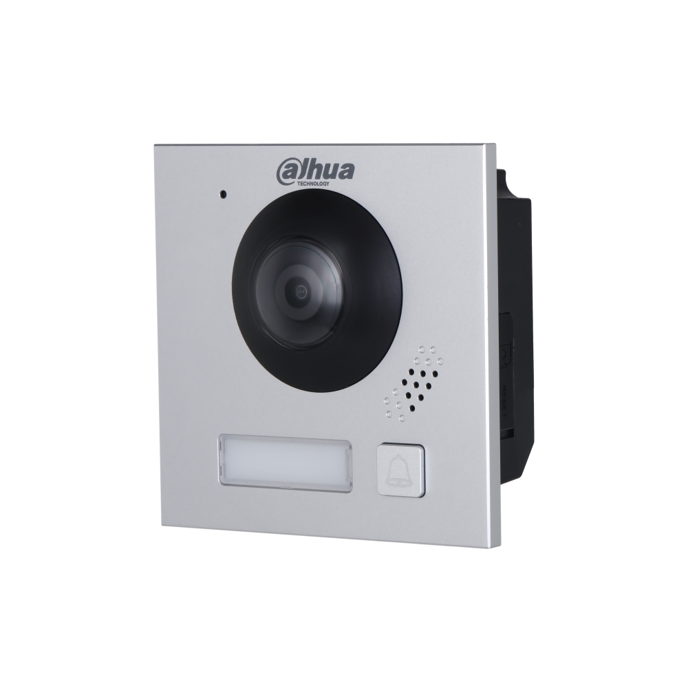 Posto Esterno Vto Ip/Bifilare Modulare 1 Tasto Ik07 Alluminio DAHUA VTO4202F-P1