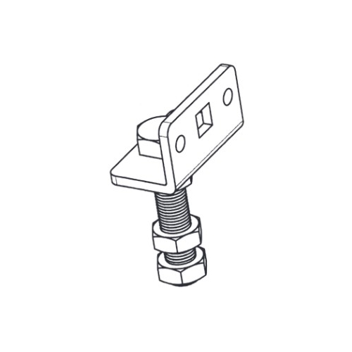 Staffa Con Vite M10, Perno Quadro SOMFY 2204278