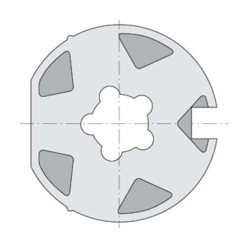 Ruota Lt60 Tubo Stobag 100X1,5 SOMFY 9013969A