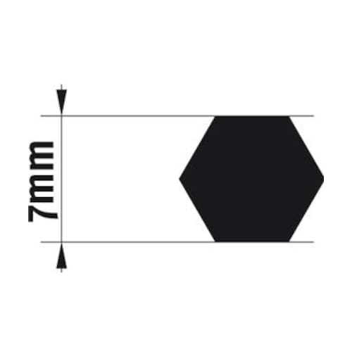 Flangia Esagonale 7 Mm Per J4 SOMFY 9014164A